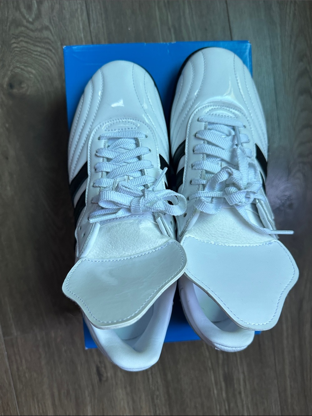 adidas White and Black Women's Athletic Shoes